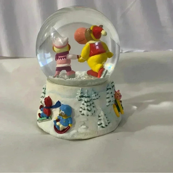 Busytown Musical Snow Globe 1999 Richard Scarry Paramount Pictures Rare HTF - Picture 4 of 9